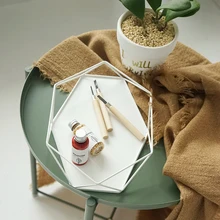 SWEETGO геометрическая форма поднос макароны Цвет Торт Инструменты для десерта украшение стола для вечеринки духи/макияж/ювелирные изделия