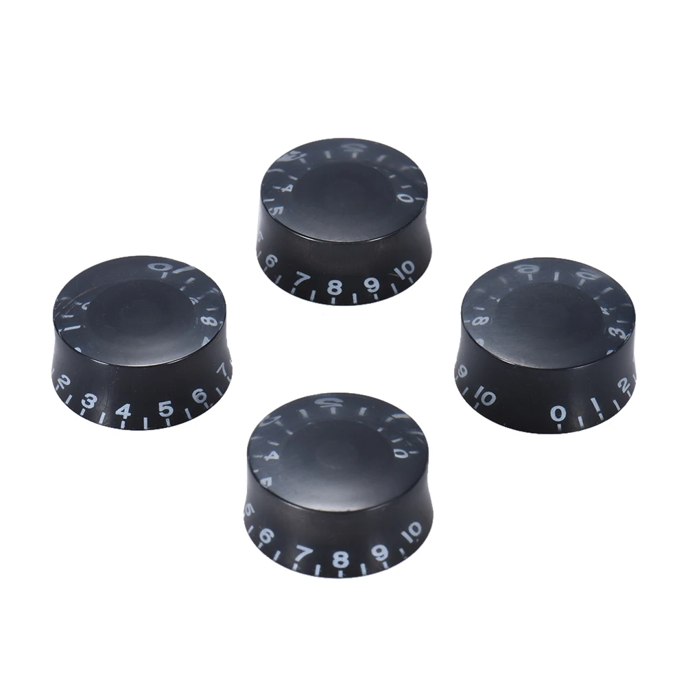 4pcs Speed Volume Tone Control Knobs for Electric Guitar Replacement Electric Guitar Parts