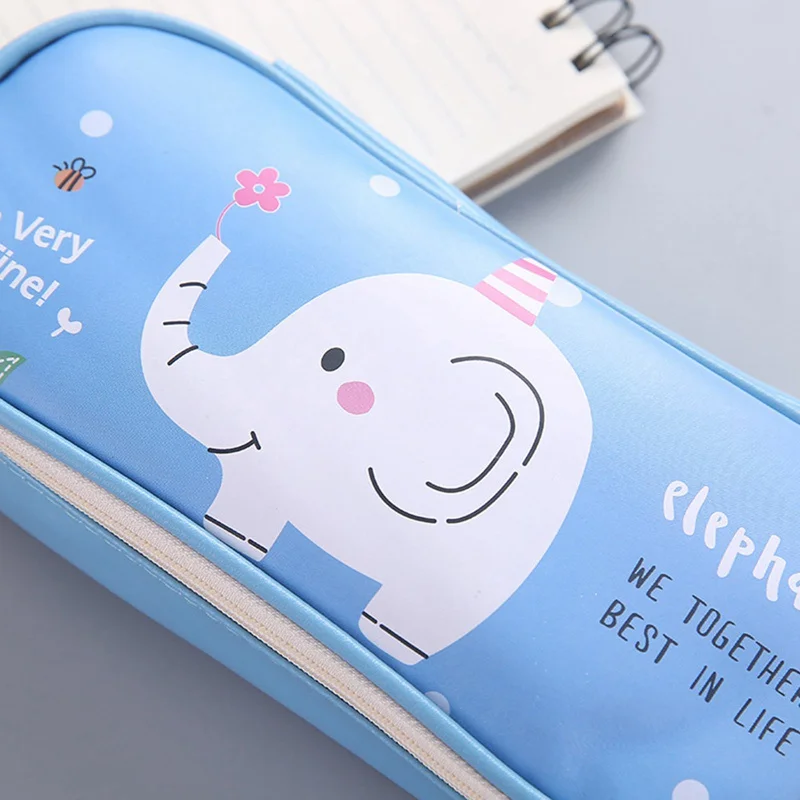 Пенал Kawaii школьный для девочек и мальчиков маленький корейский чехол из