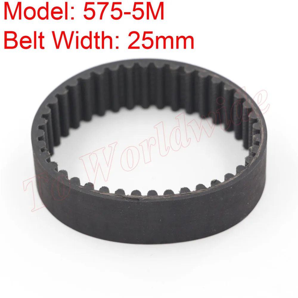 

5M Type Timing Belt 575-5M 25mm Belt Width 5mm Pitch for 5M Timing Pulley
