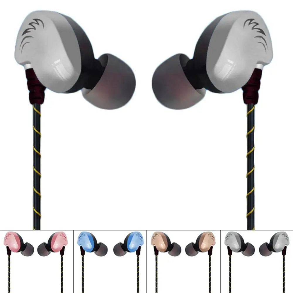 Wired Headset Sport 3.5mm plug In Ear Quality Earphone With Mic