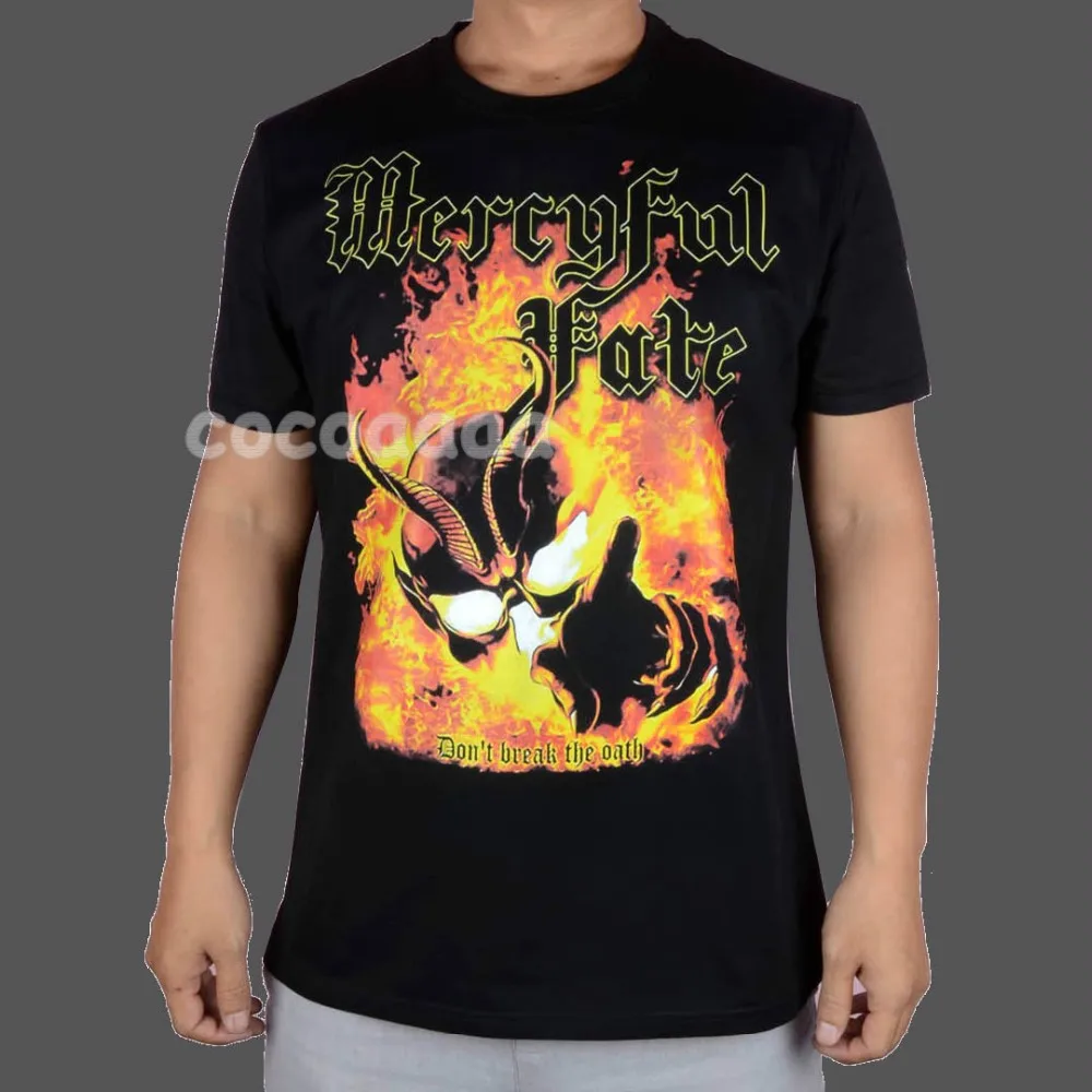 5 дизайнов, винтажный бренд Mercyful Fate Rock, мужская рубашка, 3D ММА,, Череп, фитнес, хардрок, тяжелый темный металл, хлопок, скейтборд