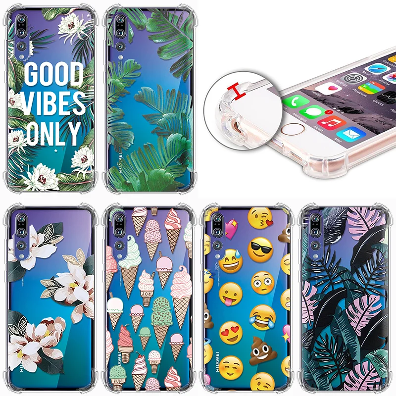 

Funny For Huawei P20 Pro P Smart 2019 P9 P10 P30 Plus Lite Mate 9 10 20 For Honor 8X 10 9 Lite Nova 3 3i 4 Soft TPU Airbag Case