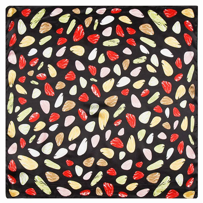 60cm*60cm Women Bright colorful gems cobblestone pattern 60cm small square scarf AliExpress supply scarves Aliexpress : image 60cm*60cm Women Bright colorful gems cobblestone pattern 60cm small square scarf AliExpress supply scarves Aliexpress