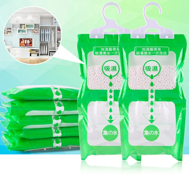 

Desiccant Bag Household Wardrobe Closet Hanging Moisture Absorbent Dehumidizer