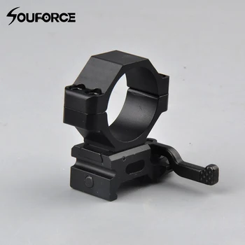 

Hunting Accessories 30mm Ring Scope QD Quick Release Mount Lever Lock Tactical High Profile 20mm Rail Weaver Picatinny Mounts