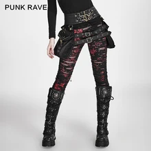 В готическом стиле, на талии с карманами, одежда для мальчиков в стиле военной формы, карманы на бедрах сумка на поясном ремне стимпанк модные сапоги в панковском стиле, сапоги в рейв S186