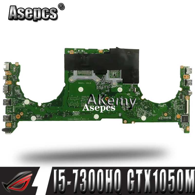Akemy DABKLMB28A0 REV: материнская плата для ноутбука ASUS GL503 GL503V GL503VM GL503VD тестовая оригинальная материнская плата I5-7300HQ GTX1050M