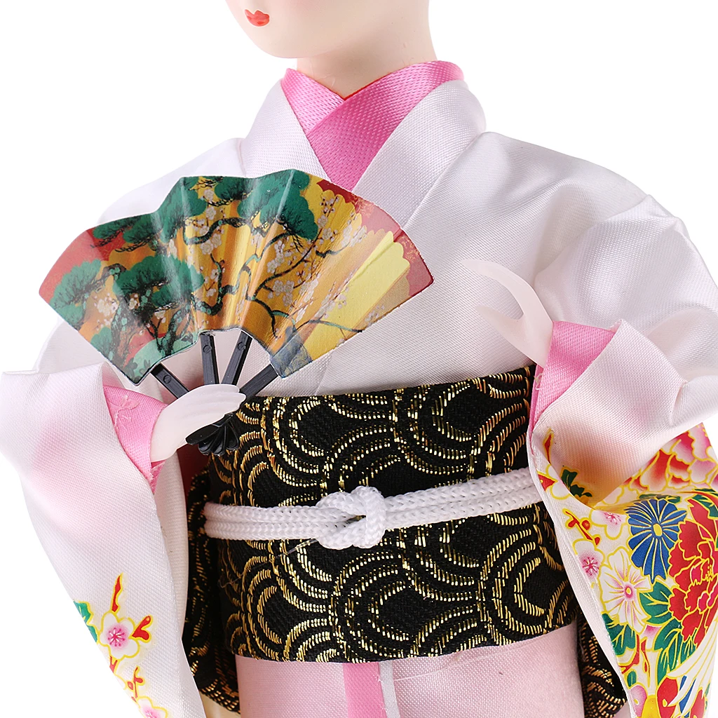 New Arrivals Japanese Geisha Kimono Doll Ornaments Crafts Home Decoration Collectibles Birthday Xmas Gift for Kids Children