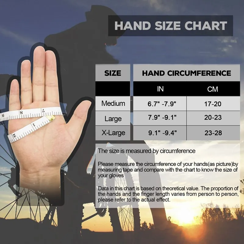 gloves size