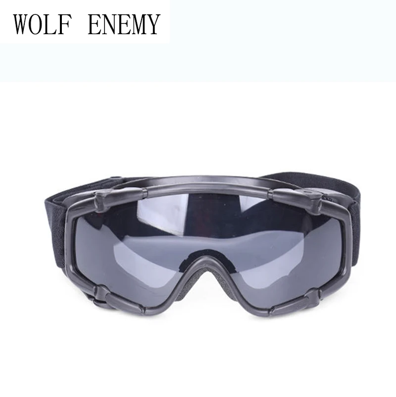 Tactical Goggles With Fan Glasses Airsoft Anti fog Durable Nylon Protector For Paintball Outdoor