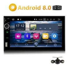 Zucca Qcta-Core 4 GB di RAM 32 GB di ROM Car Stereo 2 Din ”android 8.0 Universal Car Radio GPS navigazione di Video Audio Player NO DVD