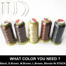 HARMONY 5 штук шесть стендов нейлоновой нить для наращивания для плетения волос спицами подарок(по одному для каждого цвета