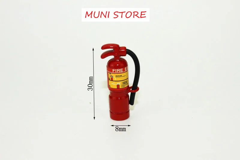 

1:12 Miniature Food Toy Scene Model Simulation Mini Fire Extinguisher DollHouse Accessories Child Puzzle Assembly