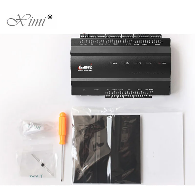 ZK inbio/160/260/460 Users Fingerprint Door Access Control System TCP/IP Access Controller Four Doors Access Control Board