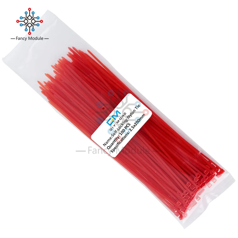 Lot De 32 étiquettes Autocollantes En Nylon Pour Câbles