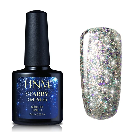 6606 HNM 10 мл Звездный Bling лак для ногтей УФ замочить от блеск клей Лаки Hybird праймер эмаль Lucky лак Nagellak гель лак чернила - Цвет: 6606