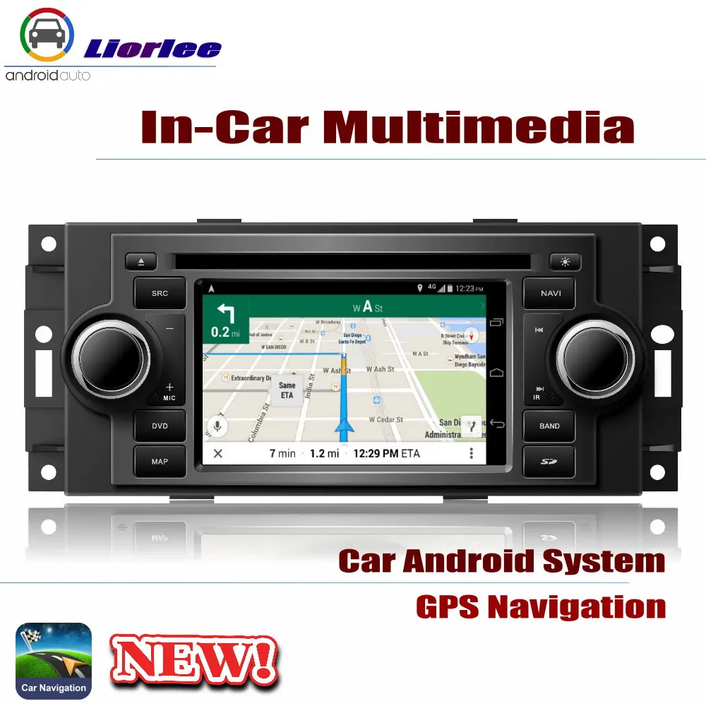 Flash Deal Car Radio DVD Player GPS Navigation For Dodge RAM 2006~2008 Android HD Displayer System Audio Video Stereo In Dash Head Unit 2