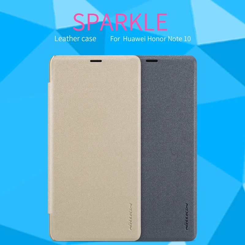 Кожаный чехол NILLKIN для Huawei Honor Note 10 деловая задняя крышка флип-чехол телефона