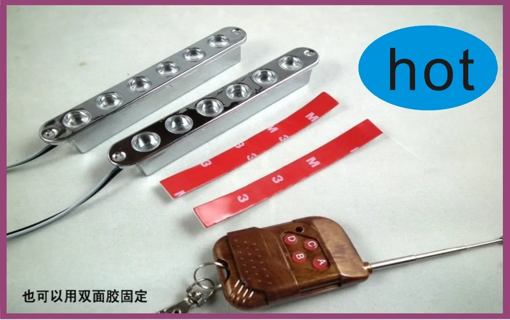 

4x6 led strobe light with controller and remote controller, led car flashing led light 4*6 24LED