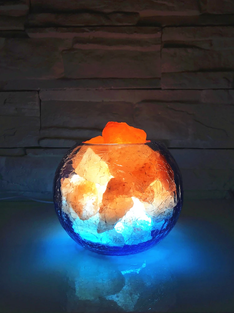 salt table lamp
