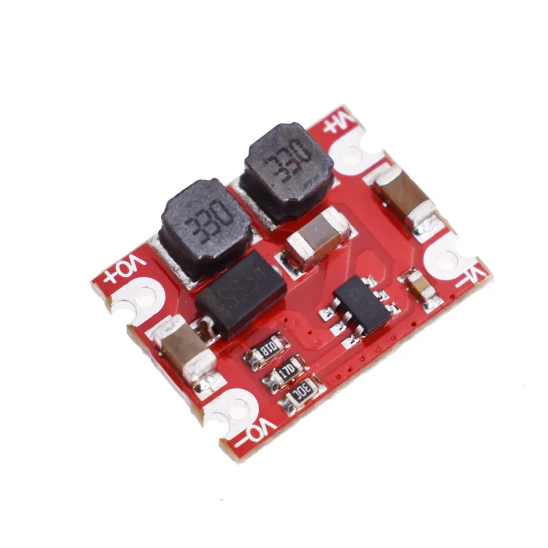 

DC-DC Automatic Buck Boost Power Module Step Up and Down Board Input 3V-15V Output 3.3V/5V/4.2V/9V/12V Electronic DIY PCB