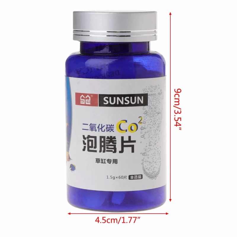 Аквариум CO2 таблетка углекислого газа аквариум диффузор водные растения поплавок трава