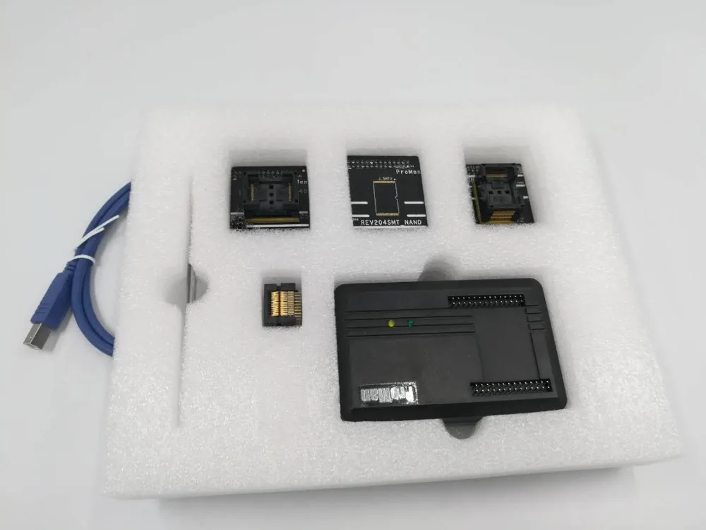Proman программатор NAND flash chip для NOR TSOP48 TSOP56 BGA63 BGA64 BGA107 BGA130 программа с