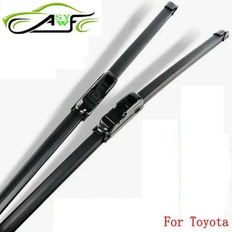 

Car wiper blade for Toyota Corolla CAMRY PRADO LandCruiser Yaris VIOS RAV4 Highlander Soft Rubber 2pcs/PAIR Without skeleton