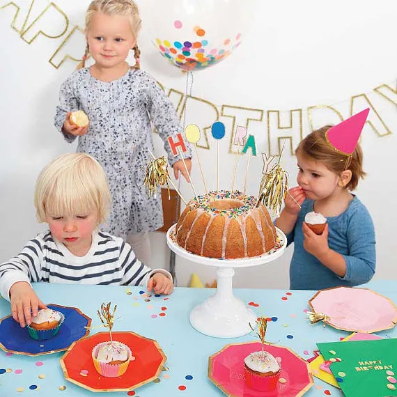 birthday plates