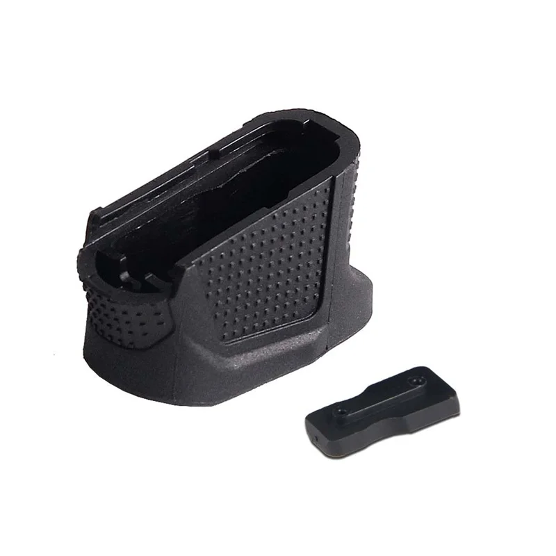 G43 Enhanced Magazine Extension Base Plate fit 6rd Mag Add +2 Round Glock 43 Extended Handgun Accessories (6)