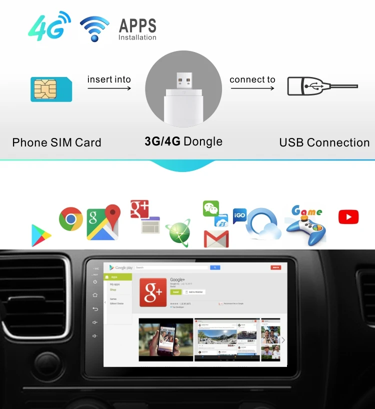 Cheap Dinpei Android 9.0 Car Radio Multimedia Player For  Nissan X-Trail Qashqai 2014 2015-2019 GPS Navigation Carplay 4G wifi video 15