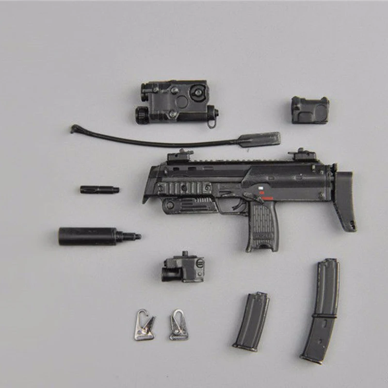 

1/6 scale gun weapon model ZY15-23 MP7A1 fit for 12" soldier action figure dolls accessories for tough guy collections