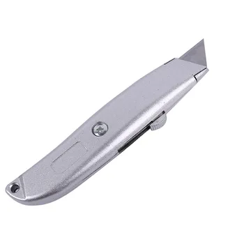 

Multi-function Utility Knife Tool Knife Silver Metal Paper Cutter