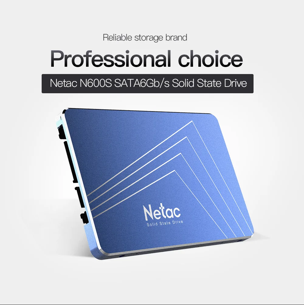 Твердотельный накопитель Netac N600S 128 Гб SSD 2 5 дюйма SATA6Gb/s TLC Nand флеш с Кэш памятью и R/W