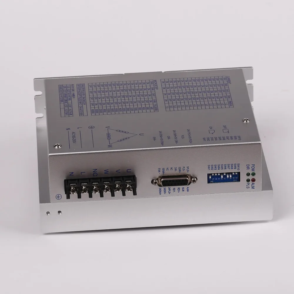 3-фазный шаговый двигатель neme51 Flange130 контроллер драйвера LCDA3722HTC 7A AC220V привод