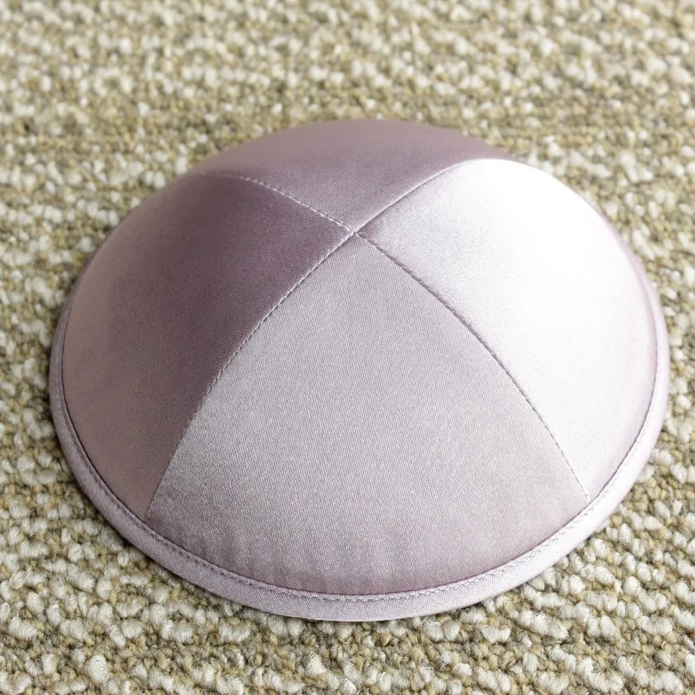 Thistle цвет сатин kippot еврейский Yarmulke Kippah Kippot 19 см череп шапки|skull cap|jewish yarmulkejewish |