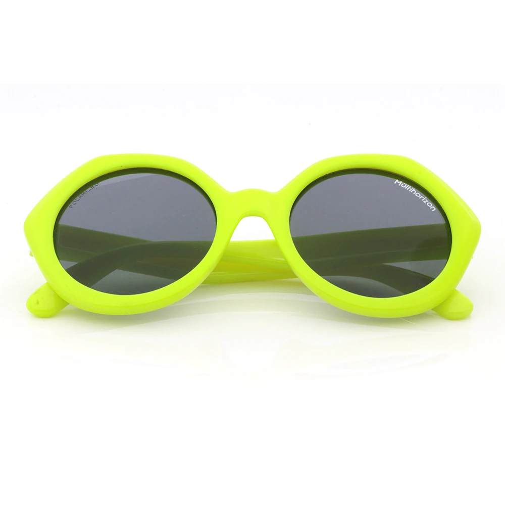 TPEE гибкие детские очки, поляризованные солнцезащитные очки, детские Персонализированные Солнцезащитные очки для мальчиков и девочек, вечерние пляжные очки на день рождения