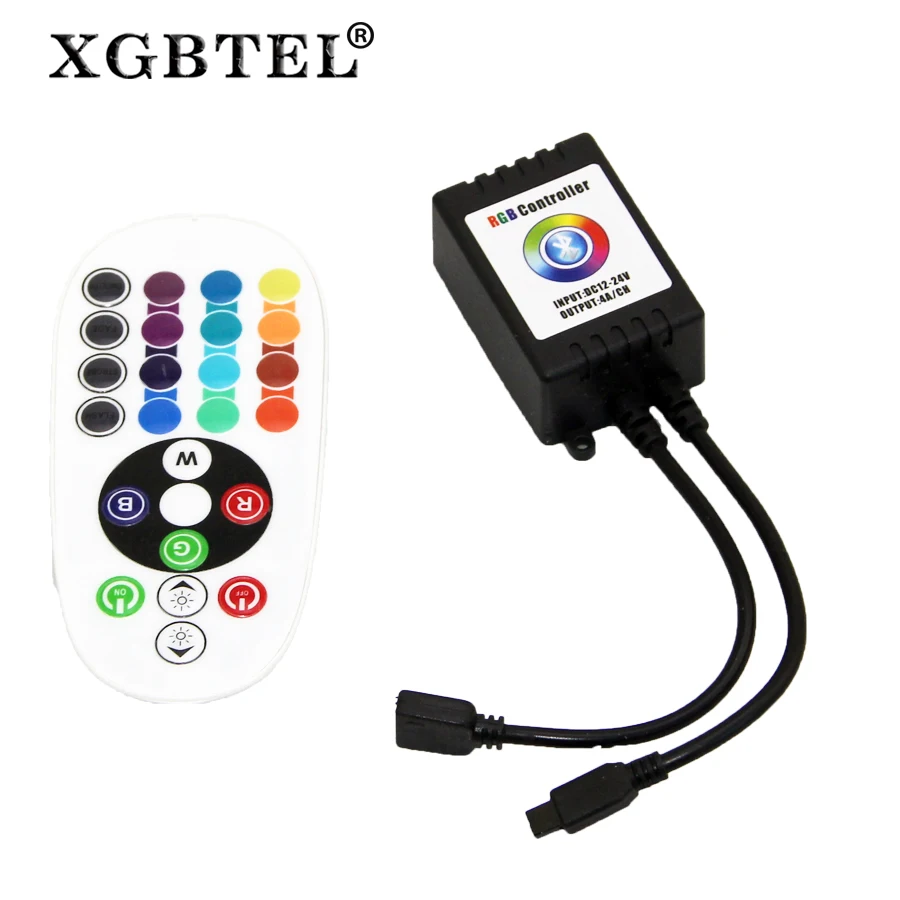 Новый Arrvial DC 12V 24V Bluetooth RGB светодиодный ИК пульт дистанционного управления и