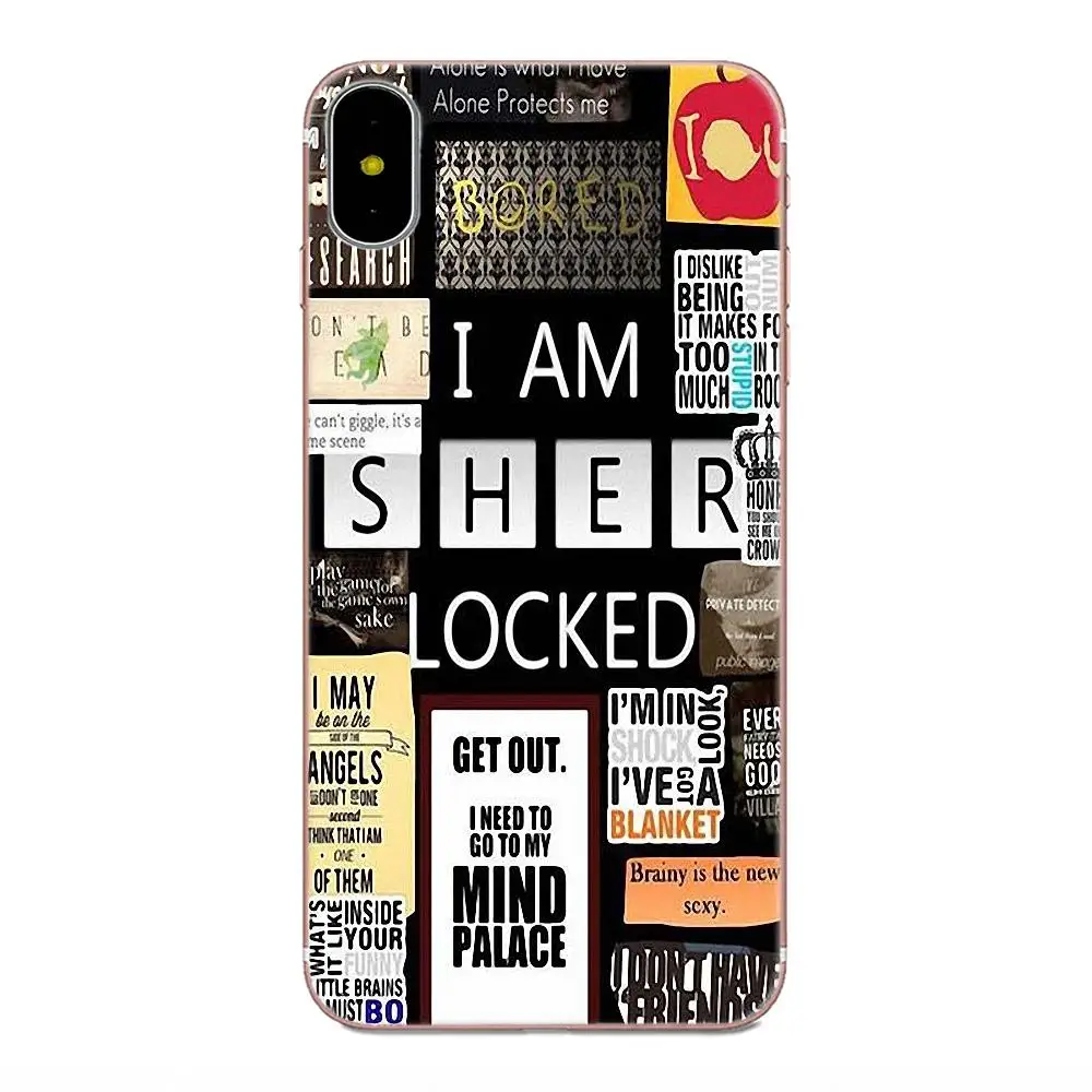 Мягкий 2017 новое поступление I am Sherlock Holmes 221B для Samsung Galaxy Note 5 8 9 S3 S4 S5 S6 S7 S8 S9 S10 mini Edge