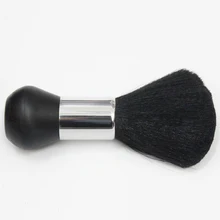 Стрижка подметальная Профессиональная мягкая черная Шея Лицо Duster бруше Парикмахерская кисточка из волос для очистки салона резка Парикмахерская Стайлинг