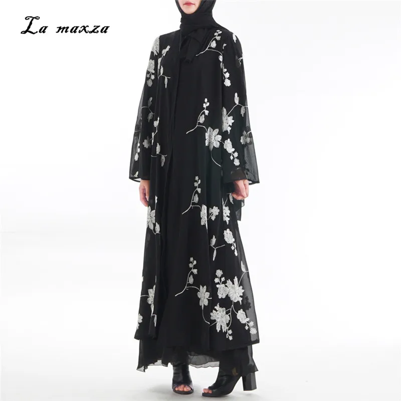 

Islamic Abaya Womens Muslim Maxi Dress Dubai Muslim Abaya Evening Dress Moroccan Kaftan