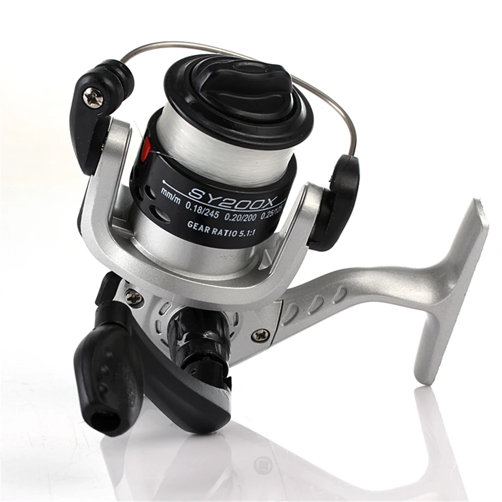 New 1PC 5.11 1BB Cheap Spinning Fishing Reel Fish Reel With Or Without Linein Fishing Reels