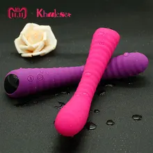 Khalesex Powerful 9 Speed Dildo Vibrator G Spot Spiral Vagina Stimulate Magic Wand Anal Vibrating Sex Toys for Woman Masturbator