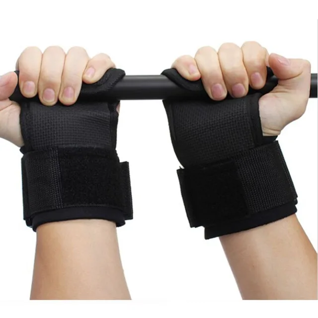 1 Pair Weightlifting Gym Wrist Wraps Fitness Hands Pads Equipment