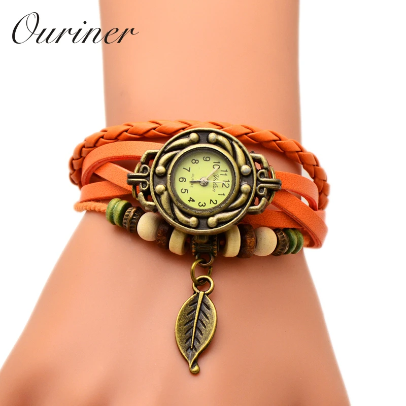2018 Women Watches Leather Bracelet Watch font b Dress b font Watches font b Vintage b