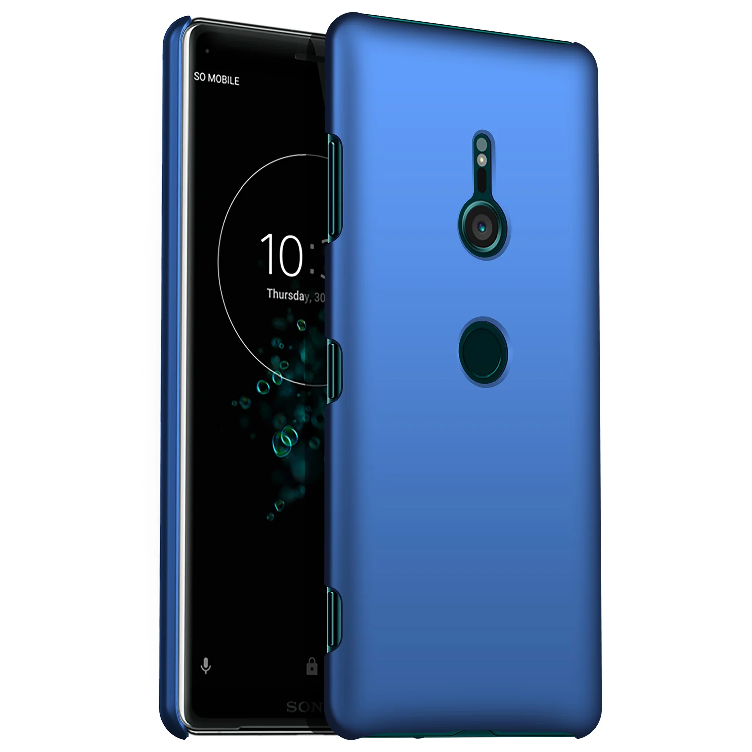 Чехол для sony Xperia XZ3, роскошный Высококачественный жесткий Тонкий чехол из поликарбоната, матовый защитный чехол для задней панели s для sony xz3, чехол для телефона - Цвет: blue