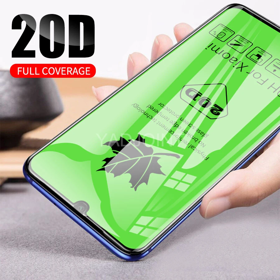 

20D Full Glue Full Cover Tempered Glass For Xiaomi Redmi Note 7 K20 Pro 7A Screen Protector For Xiaomi Mi 9T Pro 9 8 SE Lite