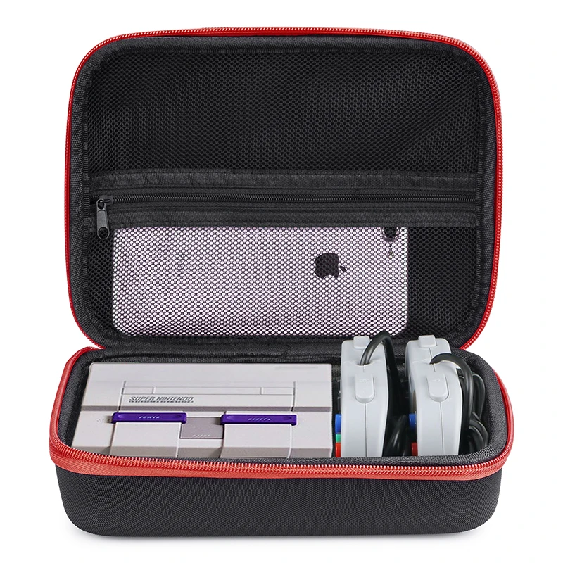 

Travel Carrying Case EVA Hard Storage For Nintendo Super NES SNES Classic Mini Edition Console Protector Bag Gaming Accessories