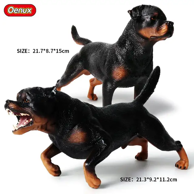 Oenux Classic Big Dog Animal Simulation Doberman Pinscher